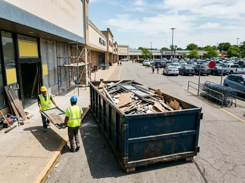 retail-store-renovation-debris-003 — frequently asked questions, Roll-off Dumpster Rentals in Gloverville, SC